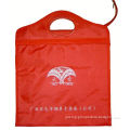 Fashion style nylon gife string shopping bag with handle , light and more color, OEM orders are welcome